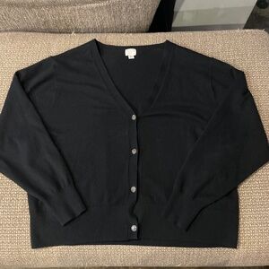 A new day Black Cardigan Size XXL